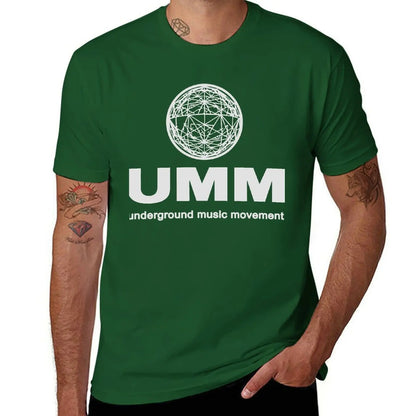 New UMM - Underground Music Movement T-Shirt sweat shirt black t shirt designer t shirt men