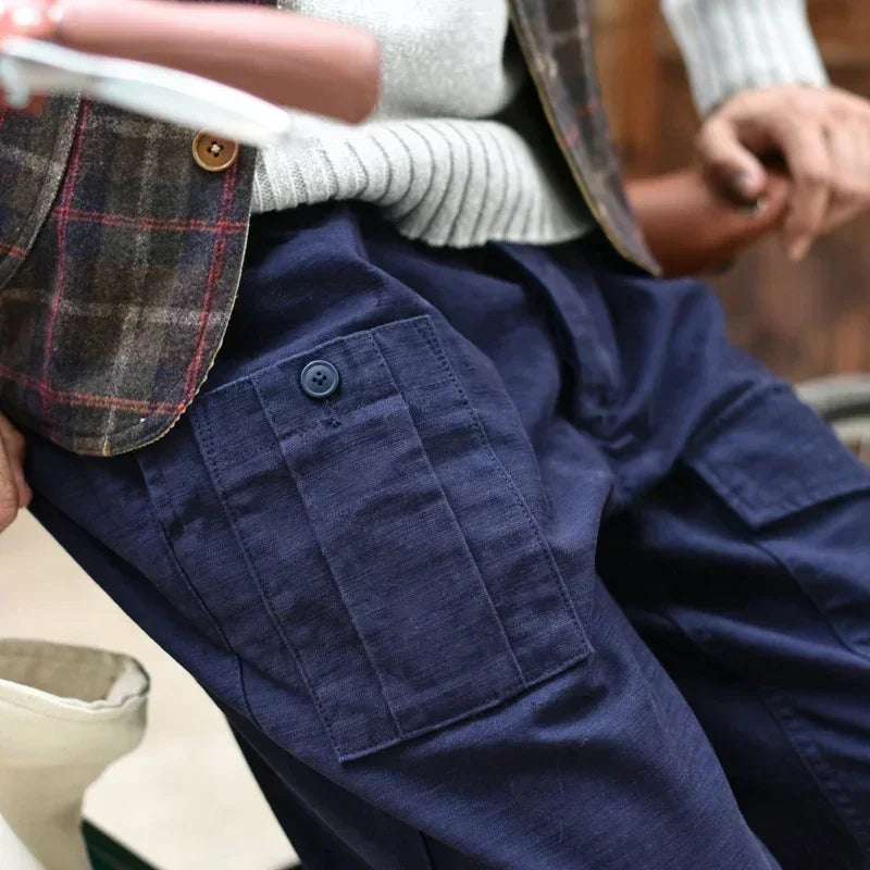 SauceZhan P37 British Army Pants OG107 Utility Fatigue Pants Classic Military Olive Sateen Baker Pants Pants&Capris Cargo Pants
