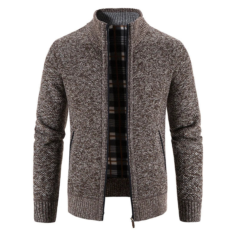 Men's Streetwear Casual Knit Men Clothing Sweater Warm Solid Color Spring Pullovers Autumn Fashion Hombre Male Sweat-shirt