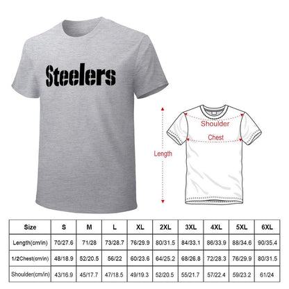 Steelers T-Shirt sweat shirt plus size tops t shirt for men