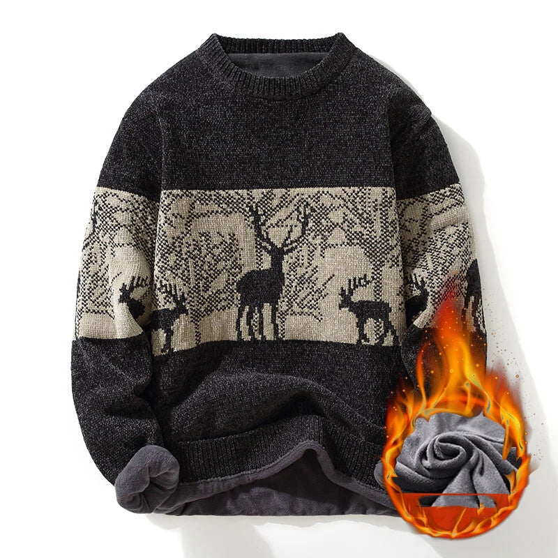 Men's Clothing Male Spring Pullovers Autumn Sweater For Men Men's Sweat-shirt Casual Streetwear Knit Fashion Hombre Warm Solid