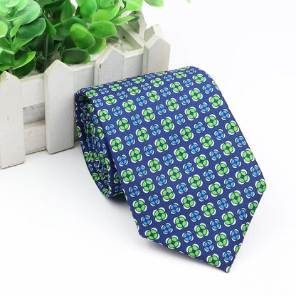 New Fashion Mens Tie Formal Striped Floral Designer Jacquard Wedding Necktie Soft Classic Neckwear Official Gravata For Man Wear