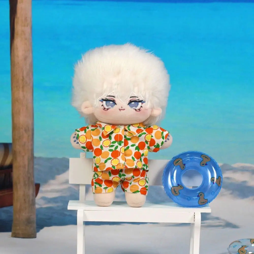 Mini Sleep Wear Doll Fruit Beach Pajamas Toy Accessories Multi Color 20cm Cotton Doll Clothes Overall Clothes Mini