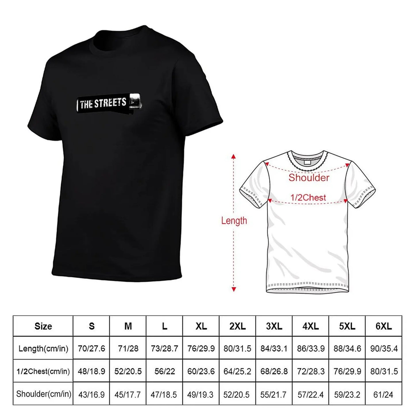 The Streets - Mike Skinner Graphic T-Shirt T-Shirt man t shirt luxury t shirts for man pack cotton T-Shirt