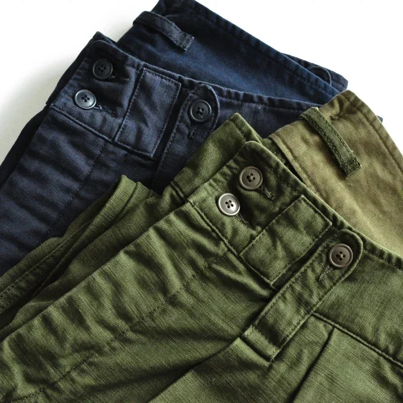 SauceZhan P37 British Army Pants OG107 Utility Fatigue Pants Classic Military Olive Sateen Baker Pants Pants&Capris Cargo Pants