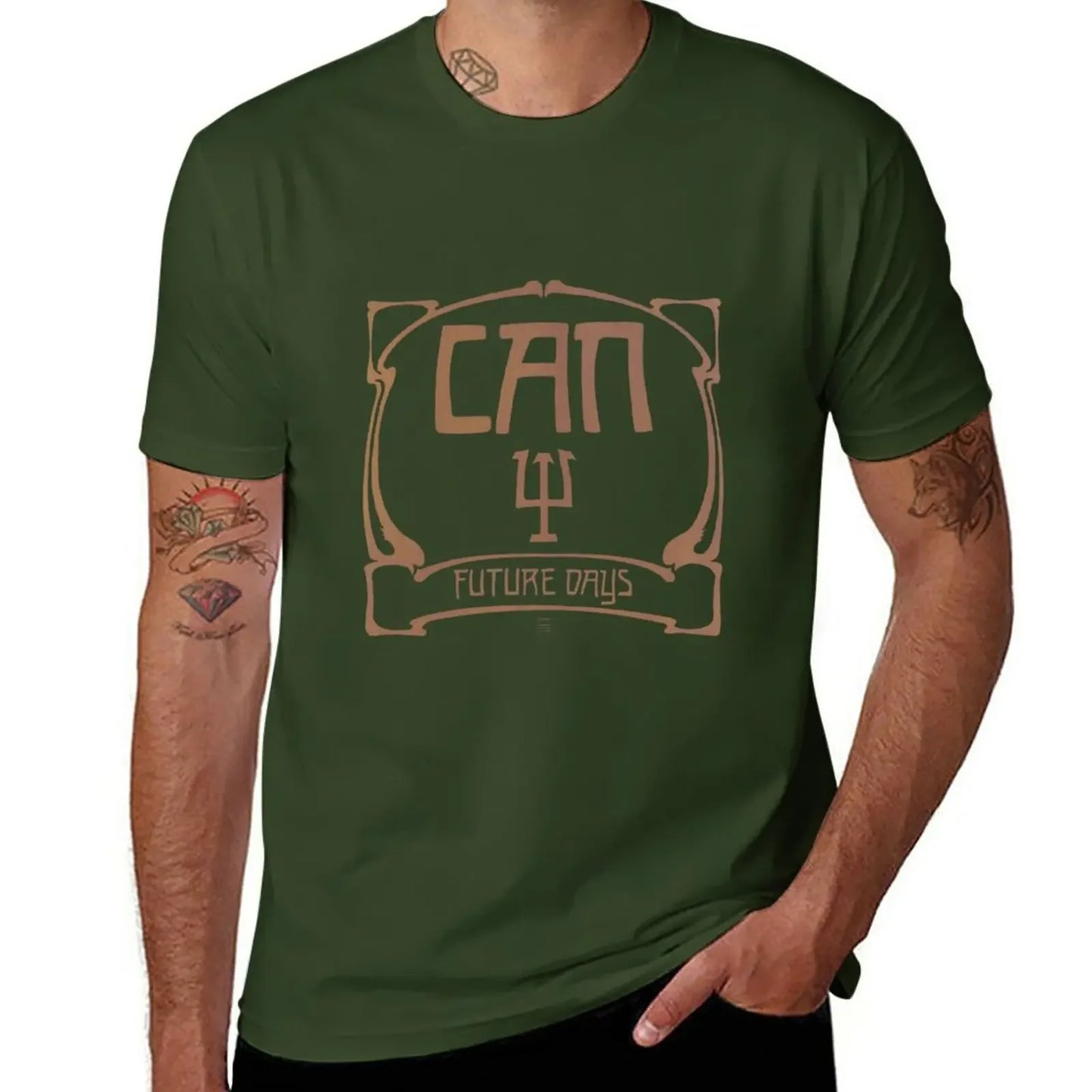Can - Future Days T-shirt T-Shirt sweat customizeds mens t shirt