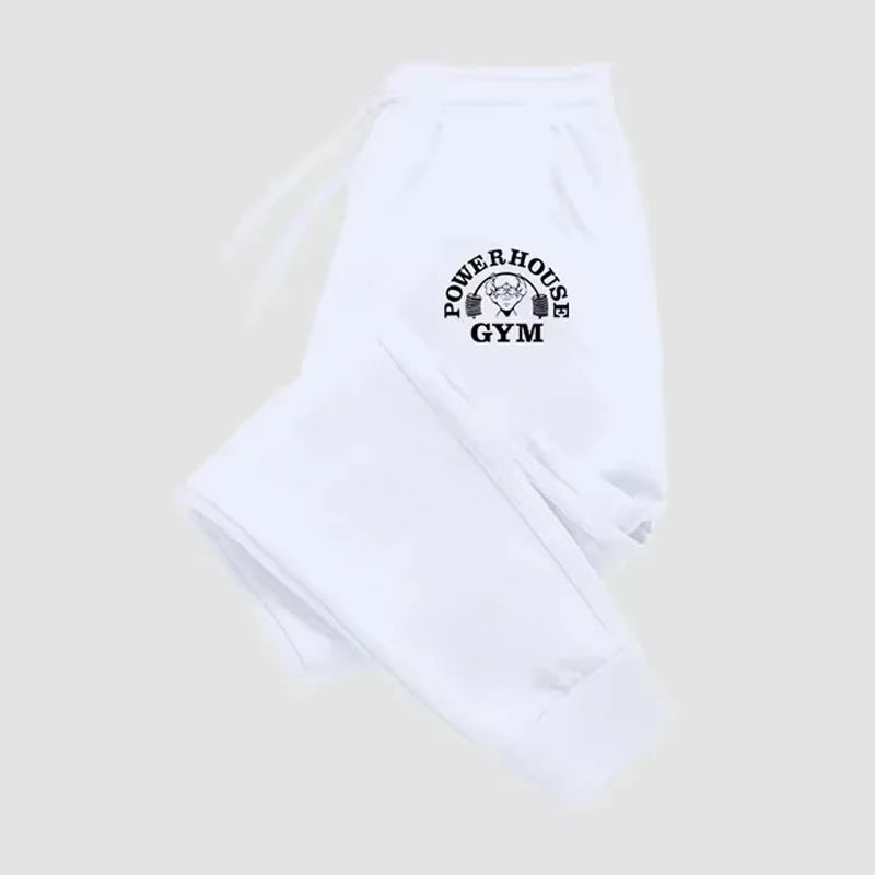 GYM Powerhouse Men's Printed Casual Sports Pants for Running, Exercise & Jogging