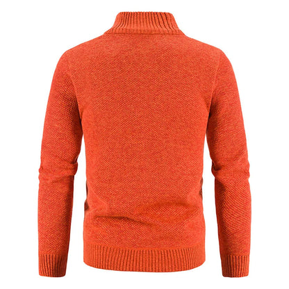 Men's Streetwear Casual Knit Men Clothing Sweater Warm Solid Color Spring Pullovers Autumn Fashion Hombre Male Sweat-shirt
