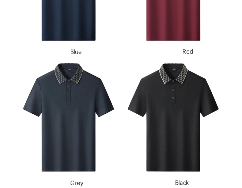Plus Size 8XL 9XL Polo Shirt Men Summer New High Quality Short-sleeved Gof Polo Shirt Men's Business Casual Polo Shirt Clothing