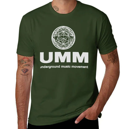 New UMM - Underground Music Movement T-Shirt sweat shirt black t shirt designer t shirt men