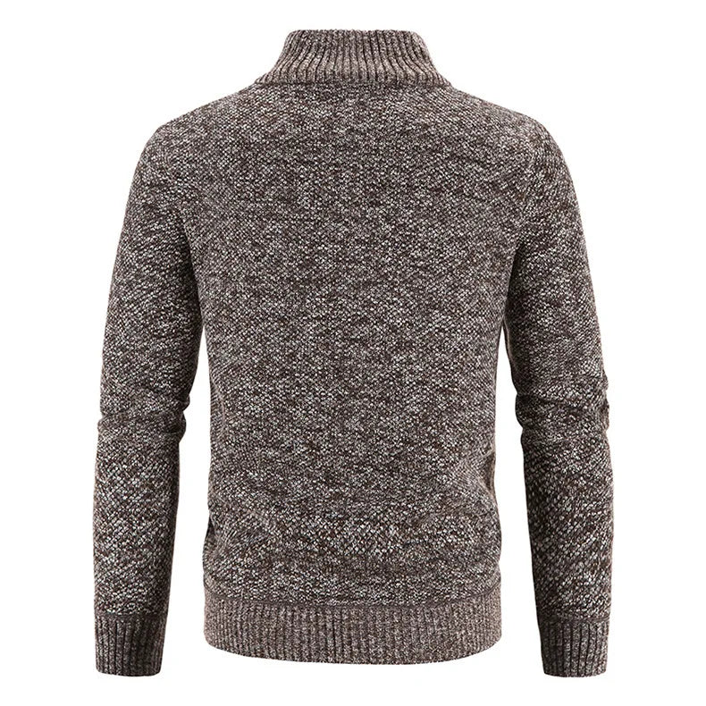 Men's Streetwear Casual Knit Men Clothing Sweater Warm Solid Color Spring Pullovers Autumn Fashion Hombre Male Sweat-shirt