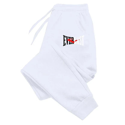 Men's printed sports pants, unisex running pants, fitness pants, casual pants