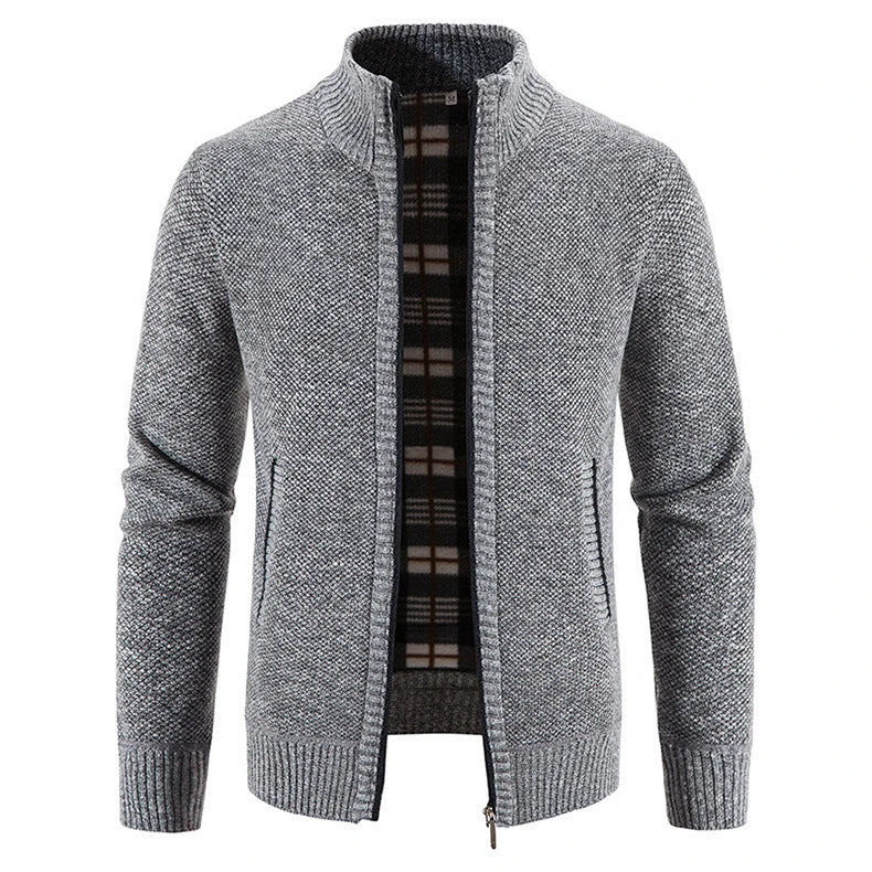 Men's Streetwear Casual Knit Men Clothing Sweater Warm Solid Color Spring Pullovers Autumn Fashion Hombre Male Sweat-shirt