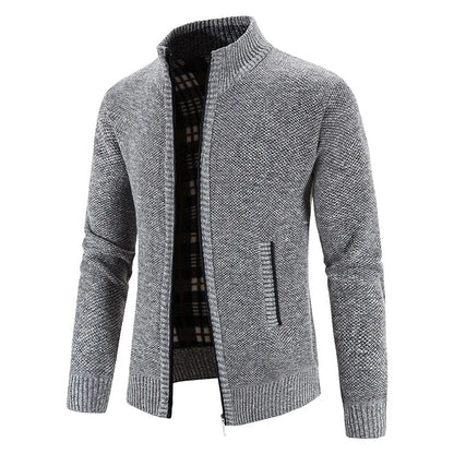 Men's Streetwear Casual Knit Men Clothing Sweater Warm Solid Color Spring Pullovers Autumn Fashion Hombre Male Sweat-shirt
