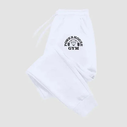 GYM Powerhouse Men's Printed Casual Sports Pants for Running, Exercise & Jogging