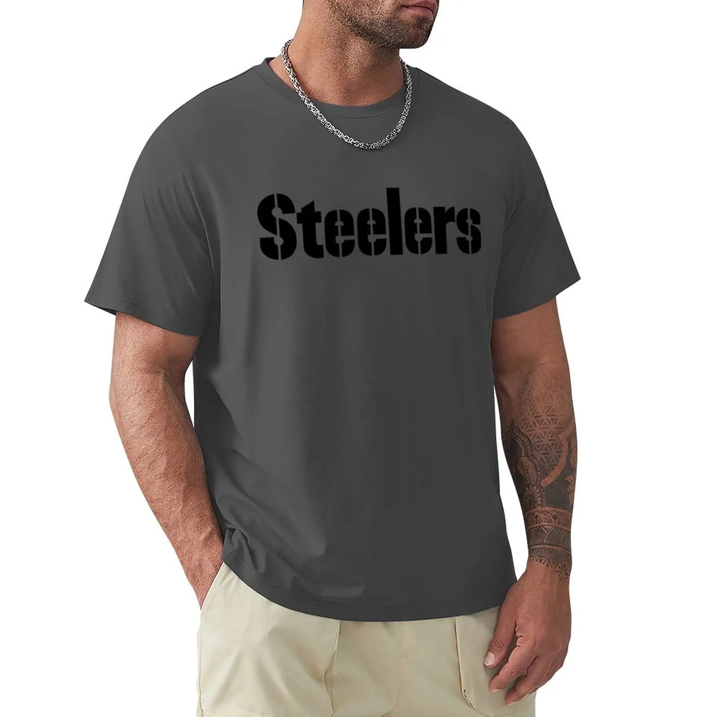 Steelers T-Shirt sweat shirt plus size tops t shirt for men