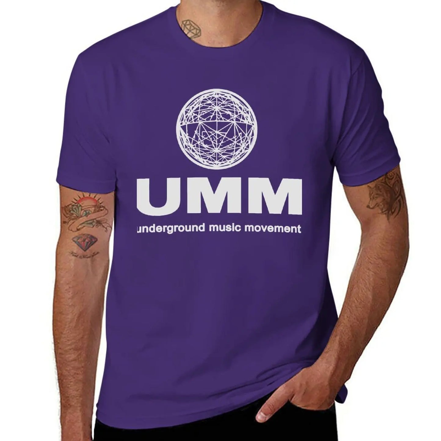 New UMM - Underground Music Movement T-Shirt sweat shirt black t shirt designer t shirt men