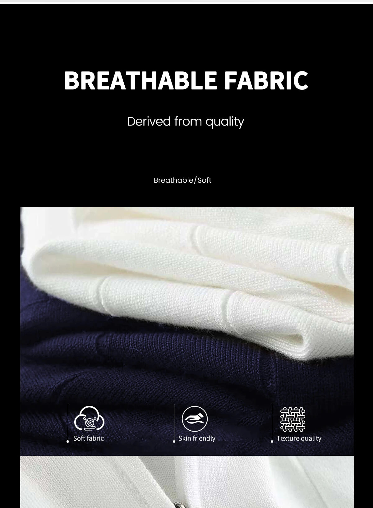 CHCH Men's Polo Shirt Summer Ribbed Knitted Breathable Cool Texture Polo Shirt