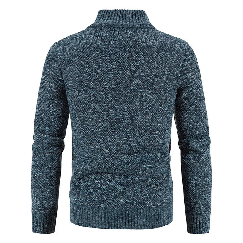 Men's Streetwear Casual Knit Men Clothing Sweater Warm Solid Color Spring Pullovers Autumn Fashion Hombre Male Sweat-shirt