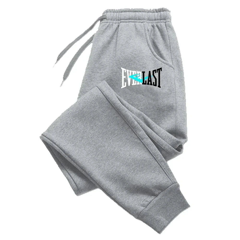 Men's printed sports pants, unisex running pants, fitness pants, casual pants