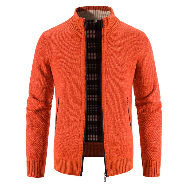 Men's Streetwear Casual Knit Men Clothing Sweater Warm Solid Color Spring Pullovers Autumn Fashion Hombre Male Sweat-shirt