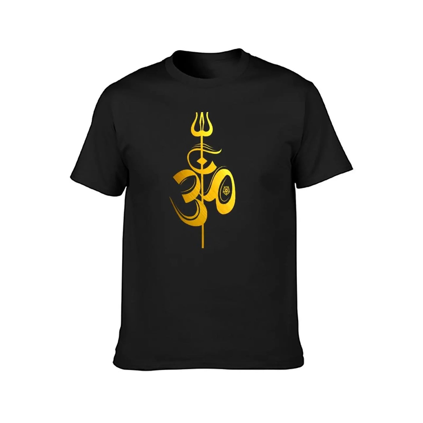 OM Lord Shiva Divine Spear Trident Trishul T Shirt T-Shirt sweat shirt mens graphic t-shirts anime