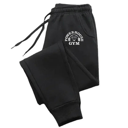 GYM Powerhouse Men's Printed Casual Sports Pants for Running, Exercise & Jogging
