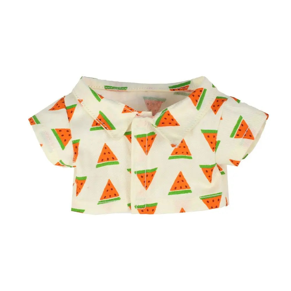 Mini Sleep Wear Doll Fruit Beach Pajamas Toy Accessories Multi Color 20cm Cotton Doll Clothes Overall Clothes Mini