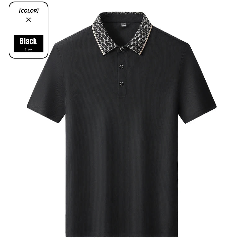 Plus Size 8XL 9XL Polo Shirt Men Summer New High Quality Short-sleeved Gof Polo Shirt Men's Business Casual Polo Shirt Clothing