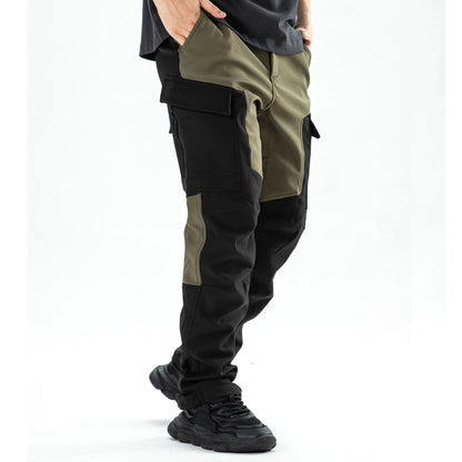 Plucked Work Pants, Waterproof and Wear-Resistant Hiking Camping Pants, Cycling Camping Pants, Long Pants, Multi Bag Pants