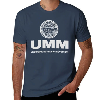New UMM - Underground Music Movement T-Shirt sweat shirt black t shirt designer t shirt men