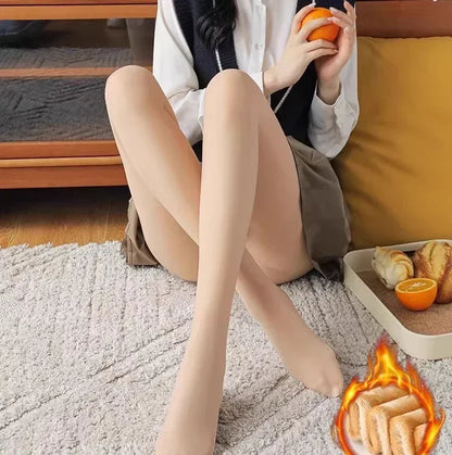 Winter Thermal Thicken Leggings Super Thick High Stretch Lambwool Leggings Fleece Lined Tights Sexy Skinny Fitness Woman Pants