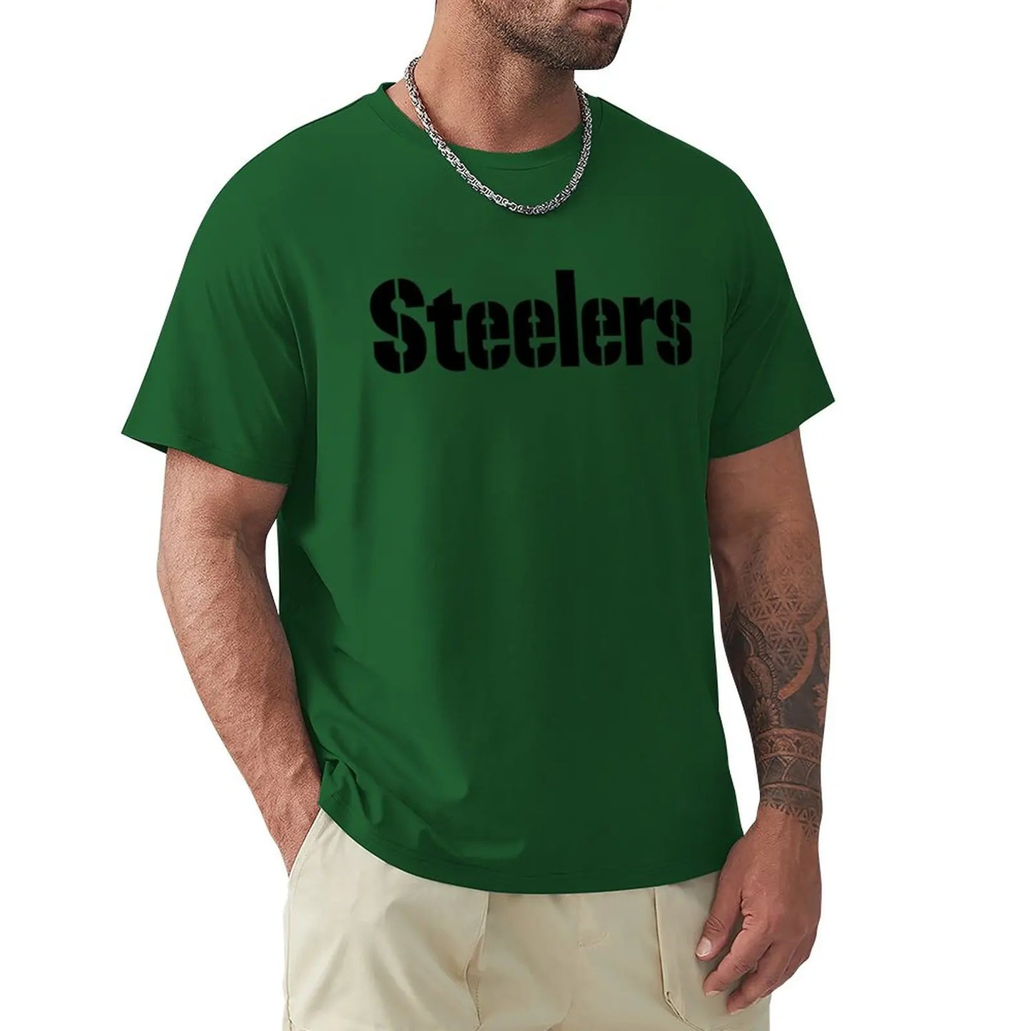 Steelers T-Shirt sweat shirt plus size tops t shirt for men