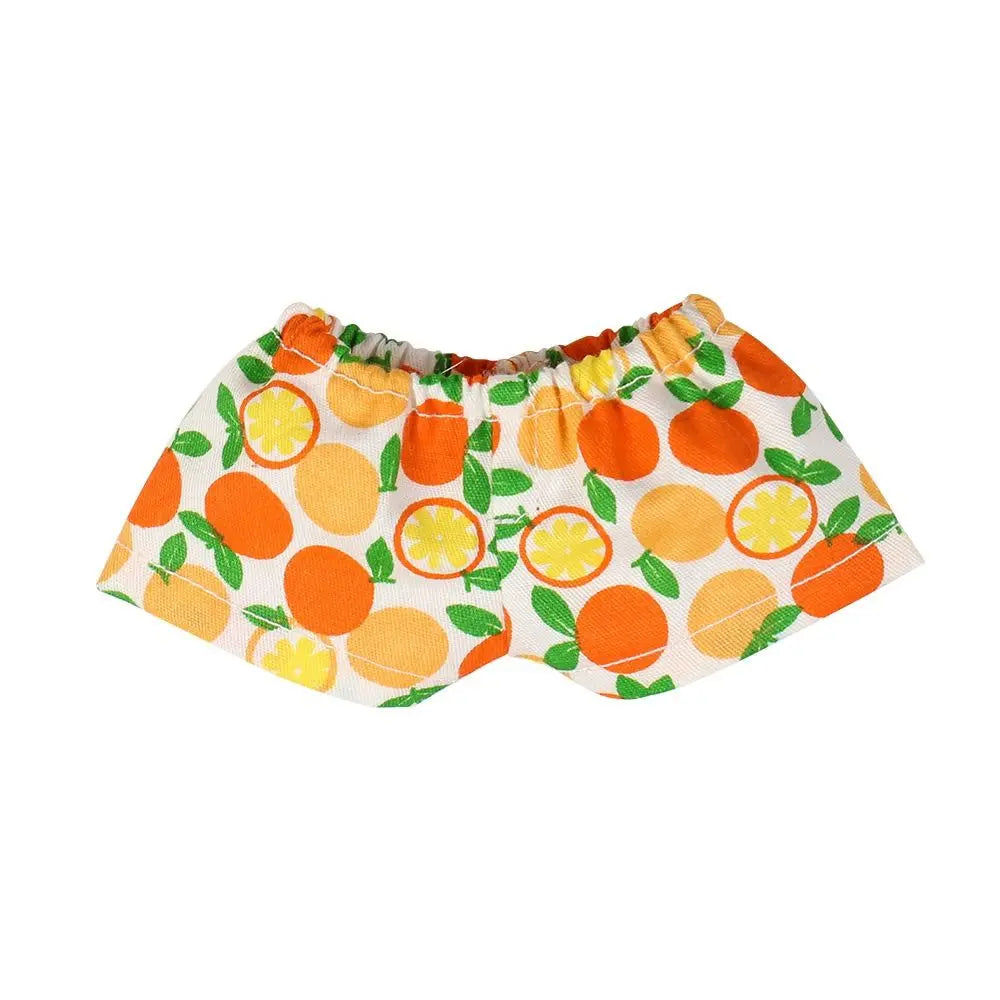 Mini Sleep Wear Doll Fruit Beach Pajamas Toy Accessories Multi Color 20cm Cotton Doll Clothes Overall Clothes Mini