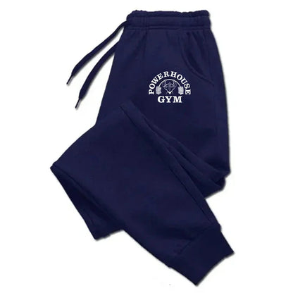 GYM Powerhouse Men's Printed Casual Sports Pants for Running, Exercise & Jogging