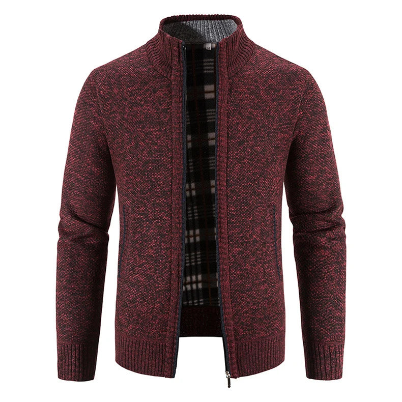 Men's Streetwear Casual Knit Men Clothing Sweater Warm Solid Color Spring Pullovers Autumn Fashion Hombre Male Sweat-shirt
