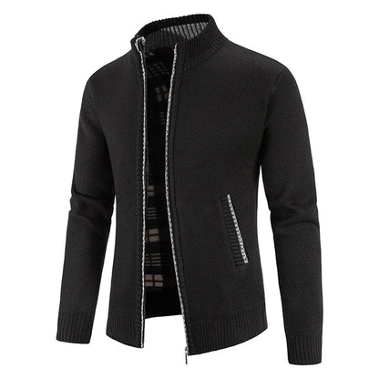 Men's Streetwear Casual Knit Men Clothing Sweater Warm Solid Color Spring Pullovers Autumn Fashion Hombre Male Sweat-shirt