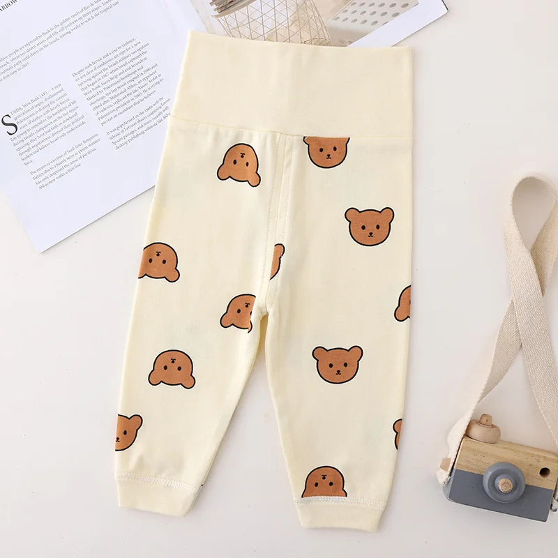0-3Y Baby Pajama Suit Toddler Boys Sleep Wear Infant Girls Pyjama Cartoon Print Night Wear