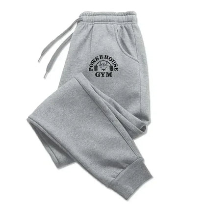 GYM Powerhouse Men's Printed Casual Sports Pants for Running, Exercise & Jogging