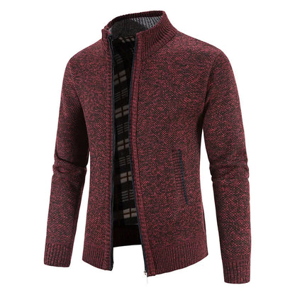 Men's Streetwear Casual Knit Men Clothing Sweater Warm Solid Color Spring Pullovers Autumn Fashion Hombre Male Sweat-shirt