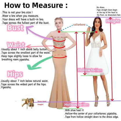 Customized A-line Evening Dresses Floor-length V-neck Full Sleeve Prom Gown Fashion Sequined Beading Simple Draped Party Gown