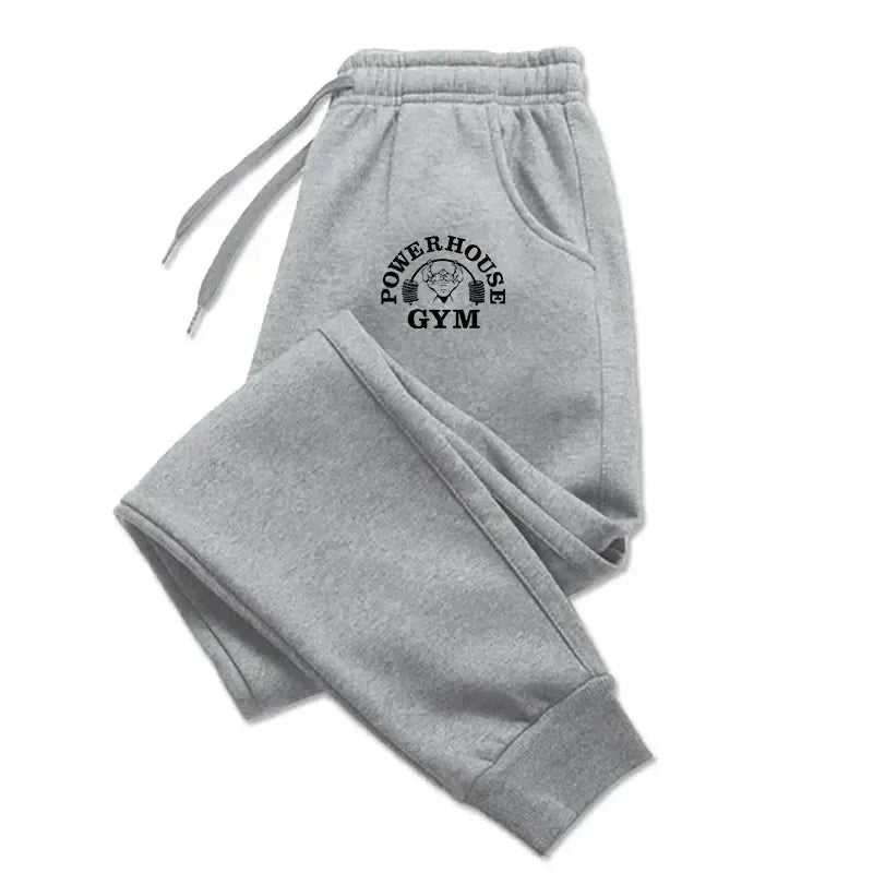 GYM Powerhouse Men's Printed Casual Sports Pants for Running, Exercise & Jogging