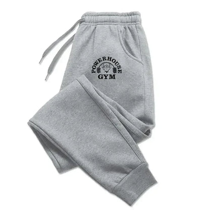 GYM Powerhouse Men's Printed Casual Sports Pants for Running, Exercise & Jogging