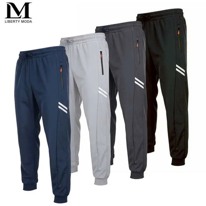 Men's Ice Pants Thin Sports Pants Breathable Pants
