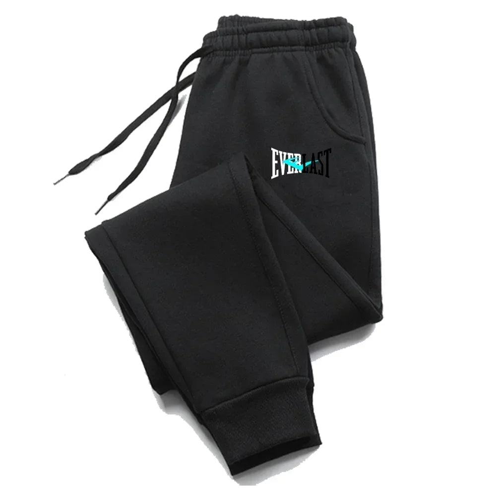 Men's printed sports pants, unisex running pants, fitness pants, casual pants
