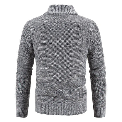 Men's Streetwear Casual Knit Men Clothing Sweater Warm Solid Color Spring Pullovers Autumn Fashion Hombre Male Sweat-shirt