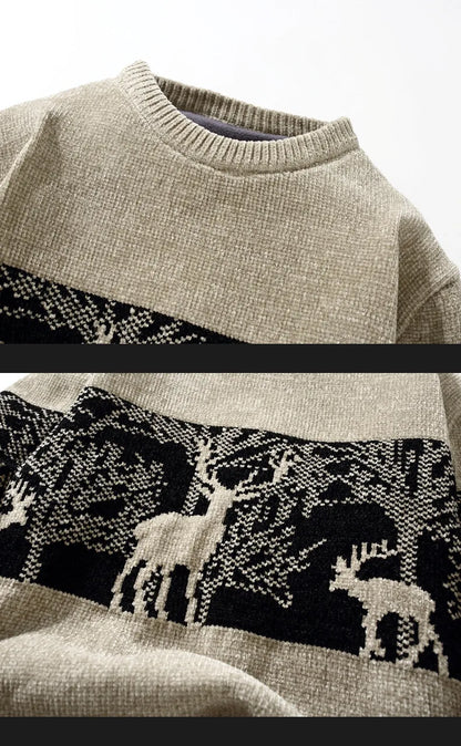 Men's Clothing Male Spring Pullovers Autumn Sweater For Men Men's Sweat-shirt Casual Streetwear Knit Fashion Hombre Warm Solid