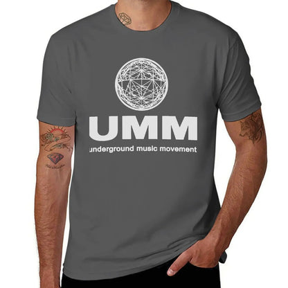 New UMM - Underground Music Movement T-Shirt sweat shirt black t shirt designer t shirt men