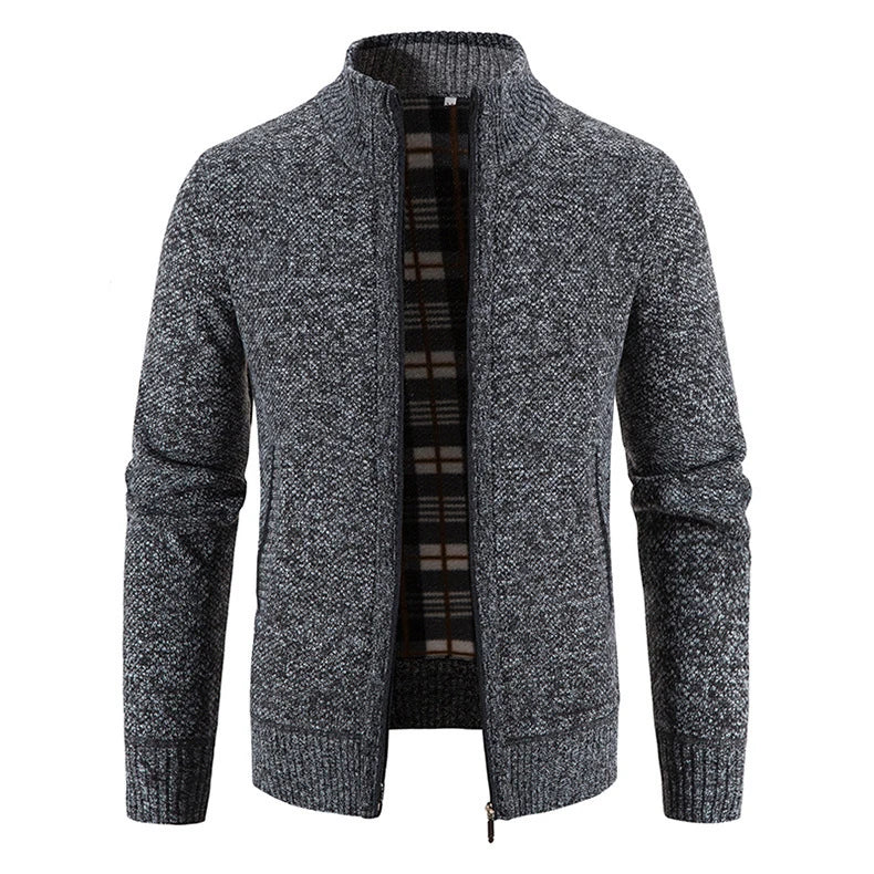 Men's Streetwear Casual Knit Men Clothing Sweater Warm Solid Color Spring Pullovers Autumn Fashion Hombre Male Sweat-shirt