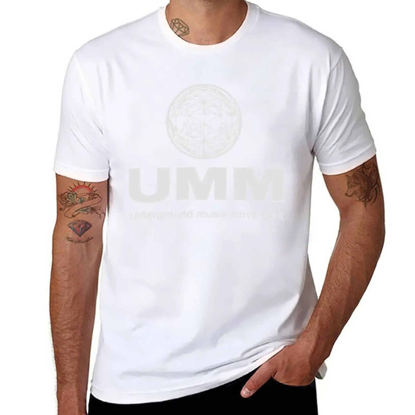 New UMM - Underground Music Movement T-Shirt sweat shirt black t shirt designer t shirt men